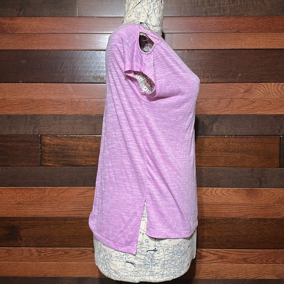 Active Life Lavender Short Sleeve Top - Picture 7 of 9
